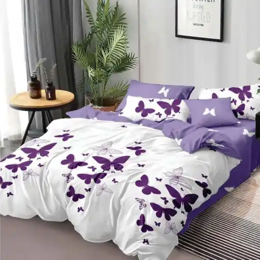 Livrare expres Lenjerie cu Elastic 180x200 cm, Lukis 6 Piese (Finet)