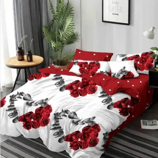 Mai ieftin Lenjerie Rose Bouquet 6 Piese (Finet)