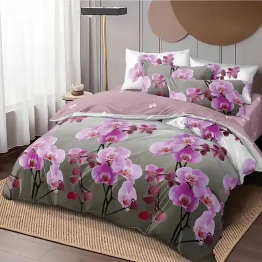 Lenjerie Cluny Lila 6 Piese (Finet) Disponibil imediat
