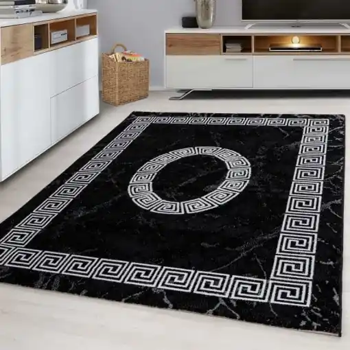 Covor Plus Negru V5 80x150 cm Preferatul clienților