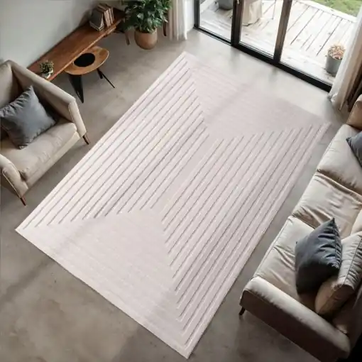 Covor Ayyildiz Doha V3 Crem, 240 X 340 cm Ofertă de sezon
