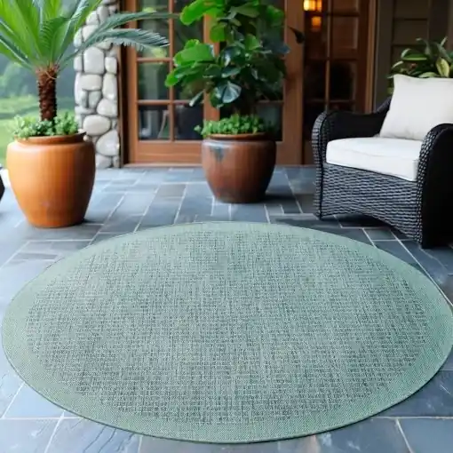 Ofertă exclusivă Covor Ayyildiz Giza Albastru, Rotund, D120 cm
