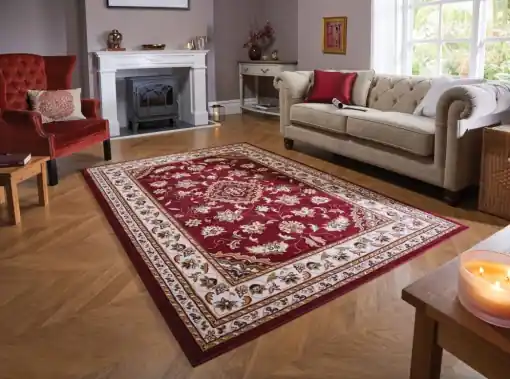 Covor Sherborne Roșu 120X170 cm, Flair Rugs Ofertă de sezon