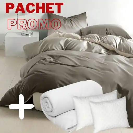 Pachet Lenjerie + Pilota + Perne Degrade V7 4 Piese Premium