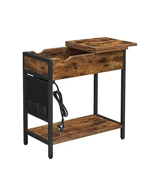 Expediere rapidă Masuta de Cafea Model Ana, 60x31x60 cm, Maro Rustic