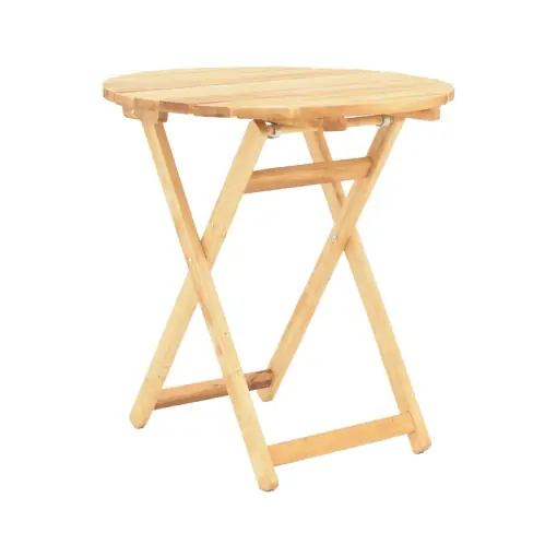 Masa de Gradina Model Letna, Natural, D60x74.5 cm Ofertă specială