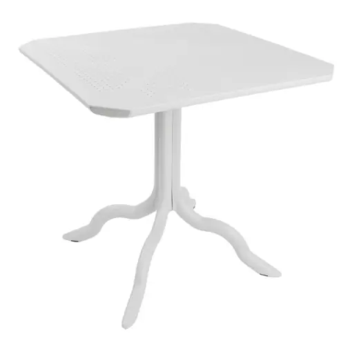 Masa de Gradina Model Icon, Alb, 80x80x74.5 cm Preț redus