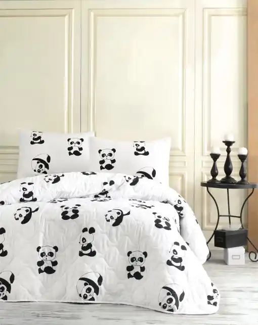 Cumpără online Cuvertura Matlasata 1 Persoana Model Panda