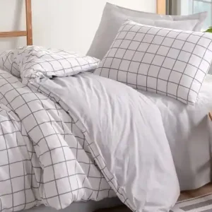 Lenjerie de pat 1 Persoana Model Artus Grey Vezi acum