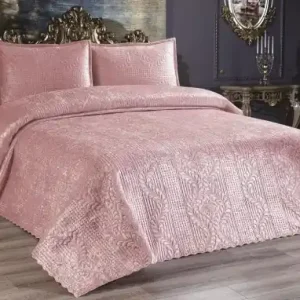 Set Cuvertura Pat Dublu Model Velica Powder Cumpără acum