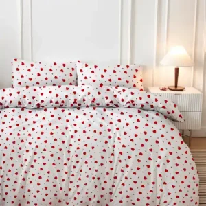 Vezi acum Lenjerie de pat dublu Model Love Heart