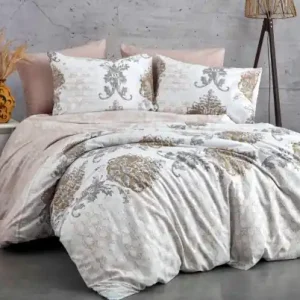 Reducere specială Lenjerie de pat 1 Persoana Model Daisy Brown