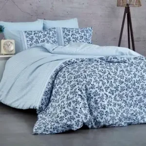 Lenjerie de pat 1 Persoana Model Lilyum Nu rata