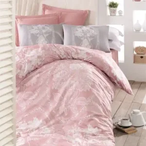 Lenjerie de pat dublu Model Madam Lili Pink Cumpără online