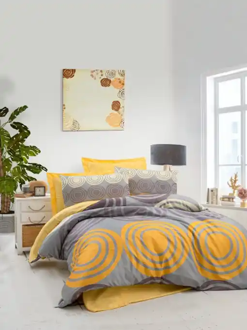 Cel mai vândut Lenjerie de pat dublu Model 481