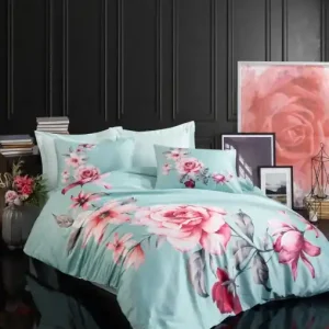 Lenjerie de pat 1 Persoana Model 482 Calitate înaltă