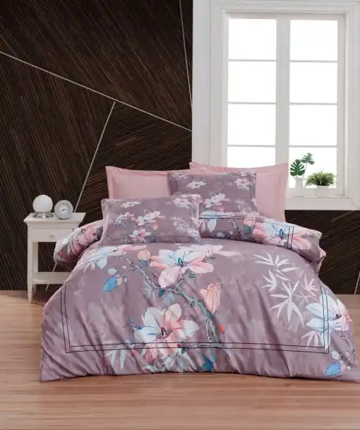 Lenjerie de pat dublu Model 483 Calitate înaltă