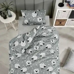 Lenjerie de pat 1 Persoana Model Lamb Cumpără acum