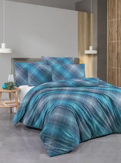 Lenjerie de pat dublu Model Dasha Calitate înaltă