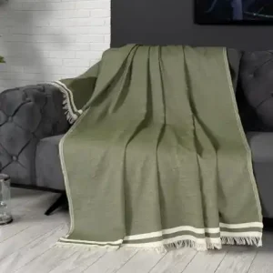 Cuvertura pentru Canapea Model Alinda Green (170 x 230) Reducere