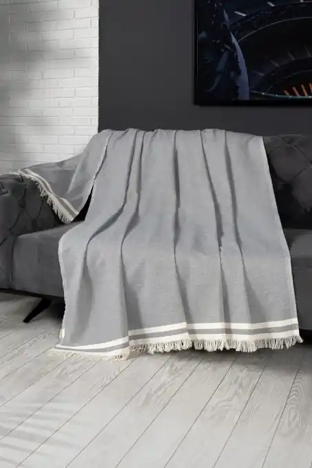 Cuvertura pentru Canapea Model Alinda Grey (170 x 230) Calitate înaltă