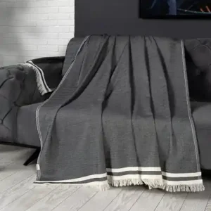 Doar azi Cuvertura pentru Canapea Model Alinda Anthracite (170 x 300)