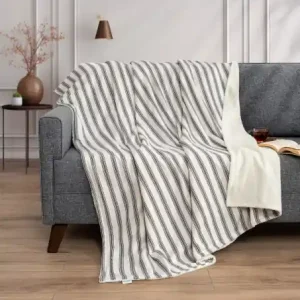 Patura pentru Pat 1 Persoana Model Soren Wellsoft Black Ofertă de sezon