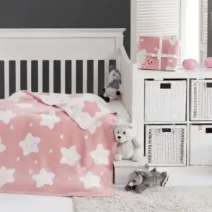 Patura Bebelusi Model Star Pink Preț mic