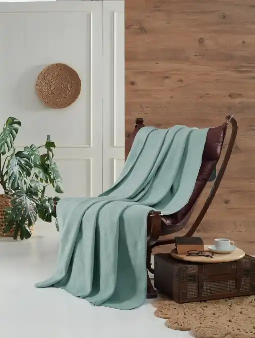 Disponibil imediat Patura Model Brighton Cotton Mint