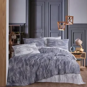 Cumpără acum Lenjerie de pat dublu Model Lara Grey