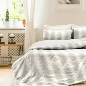 Lenjerie de pat dublu Model Nenas Anthracite Promoție