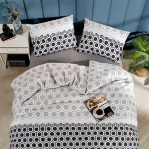 Ofertă specială Lenjerie de pat 1 Persoana Model Geometric
