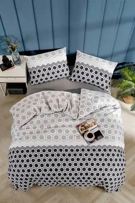 Ofertă specială Lenjerie de pat 1 Persoana Model Geometric
