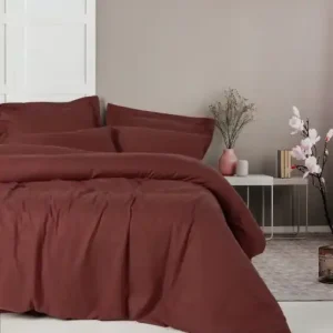 Lenjerie de pat dublu Model Craft Claret Red Ofertă limitată