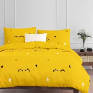 Vezi acum Lenjerie de pat 1 Persoana Model Dide Yellow