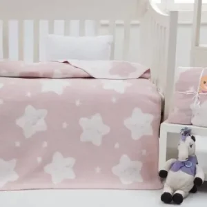 Vezi acum Patura Bebelusi Model Star Light Pink