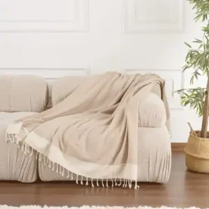 Cuvertura pentru Canapea Model Baliksirti Beige Super ofertă