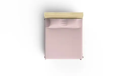 Doar azi Cuvertura Pled pentru pat dublu Model Fresno (240 x 250) Salmon