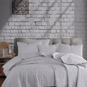 Ofertă Cuvertura de pat 1 Persoana Model Solid Grey