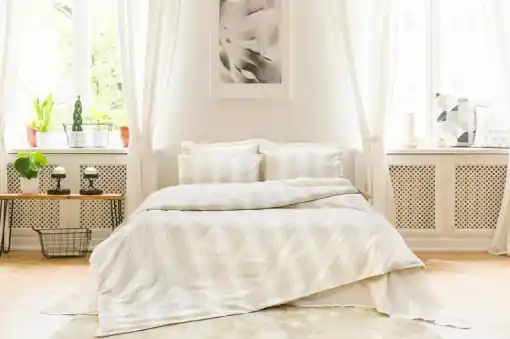 Lenjerie de pat dublu Model Nenas Beige Noutate