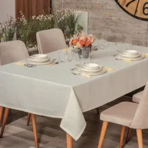 Fata de Masa Model Plain 160 Cream Noutate