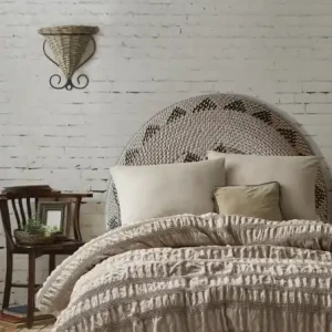 Cuvertura Pled pentru pat dublu Model Apollo Beige Preț redus