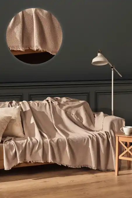 Cuvertura pentru Canapea Model Merlin Beige Reducere