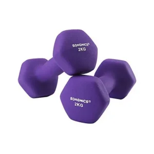 Set 2 gantere, Songmics, 2 x 2 Kg, Mov Preferatul clienților