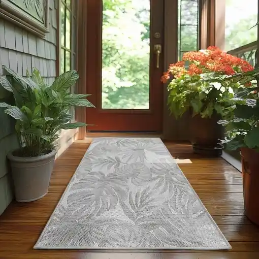 Ofertă Covor traversa Desert V2 Gri, 80 x 250 cm