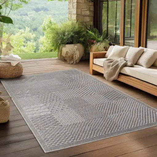 Covor Ibiza V2 Gri, 120 x 170cm Plată securizată