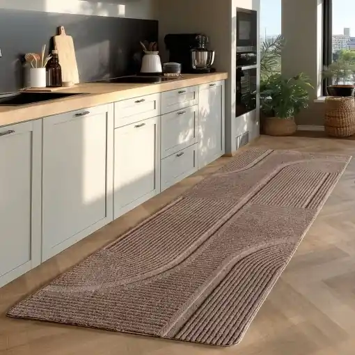 Covor traversa Pompei V2 Bej, 80 x 250 cm Retur gratuit