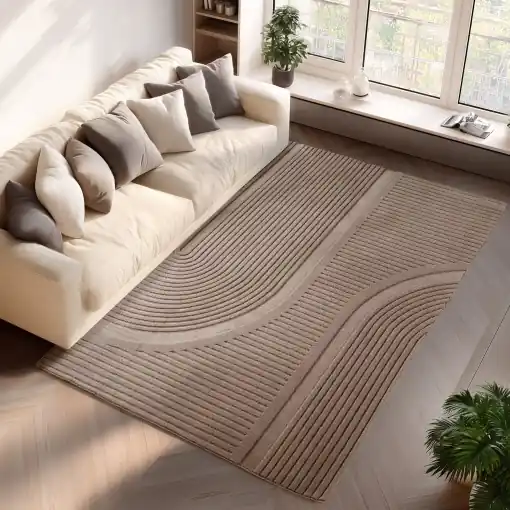 Covor Pompei V2 Bej, 160 x 230cm Discount