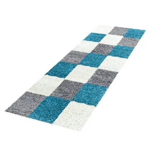Ieftin Covor Life Turcoaz V2 80x250 cm