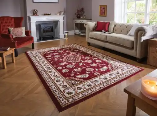 Ofertă specială Covor Sherborne Roșu 80X150 cm, Flair Rugs